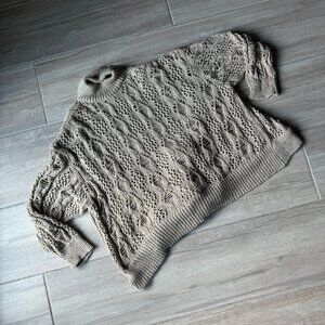 Free People Beach Taupe Sweater NWT